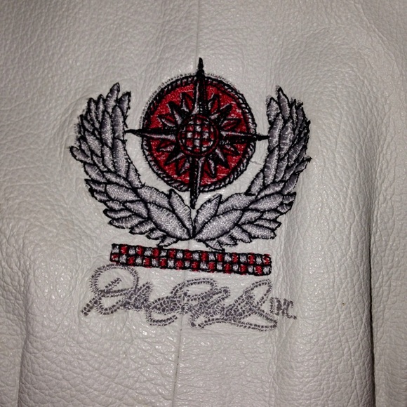 Dale Jr. 8 Pink/White Wilson Leather jacket. - Picture 4 of 4